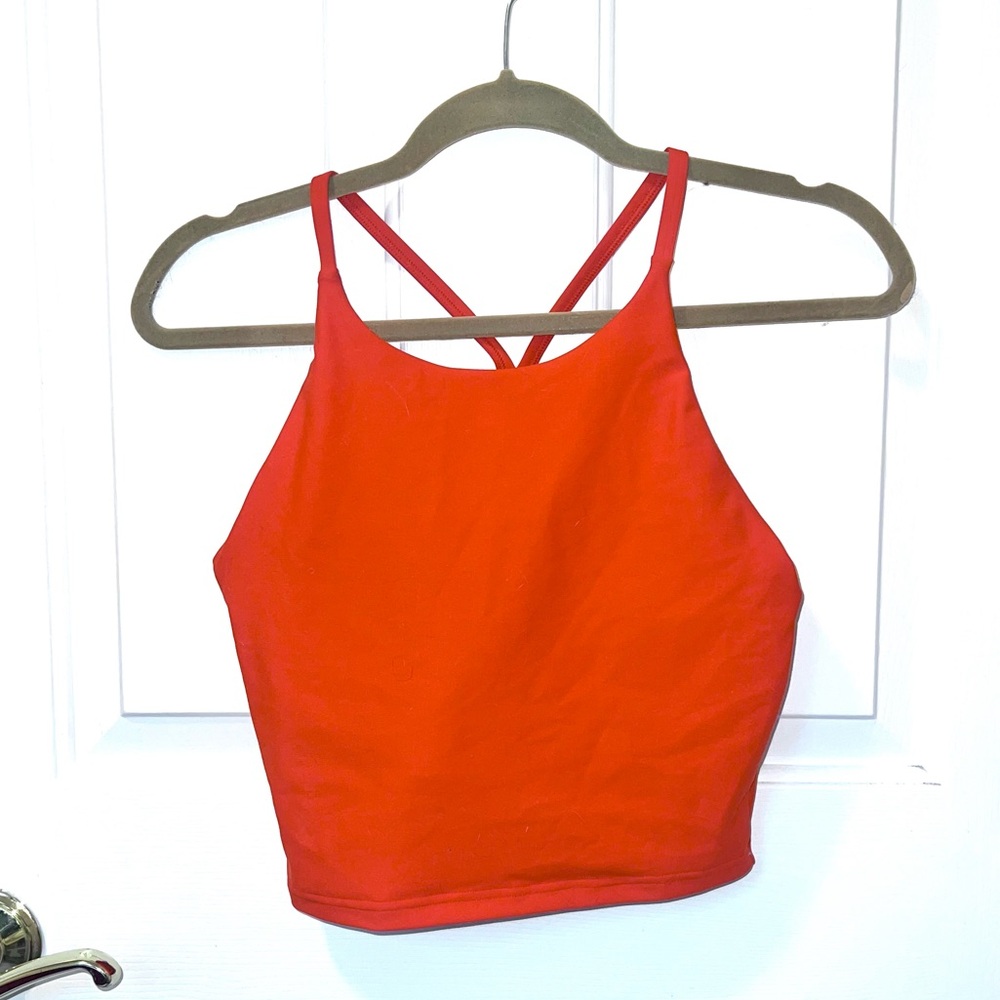 Old Navy longline racerback sports bra power soft NWOT